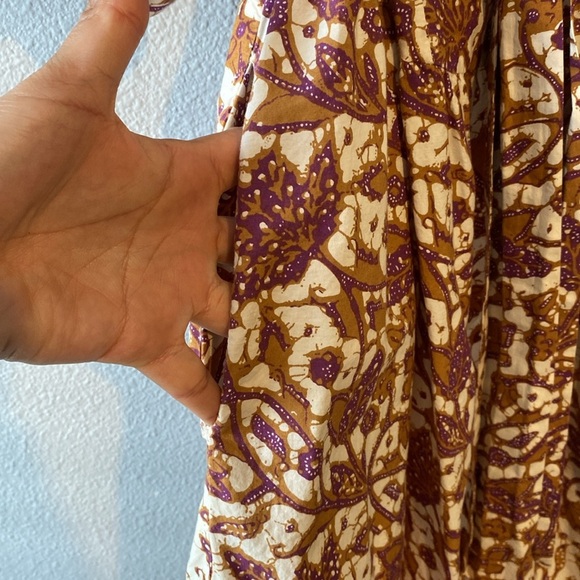 Love The Label Button-Front Puff-Sleeve Midi Dress - Picture 8 of 11